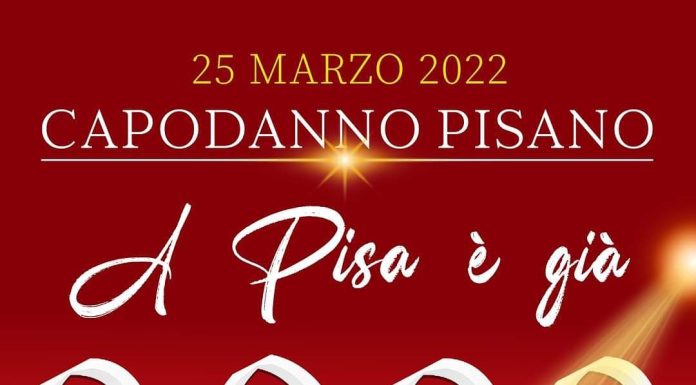 Il 25 Marzo Pisa entra ufficialmente nel 2023 s.p.