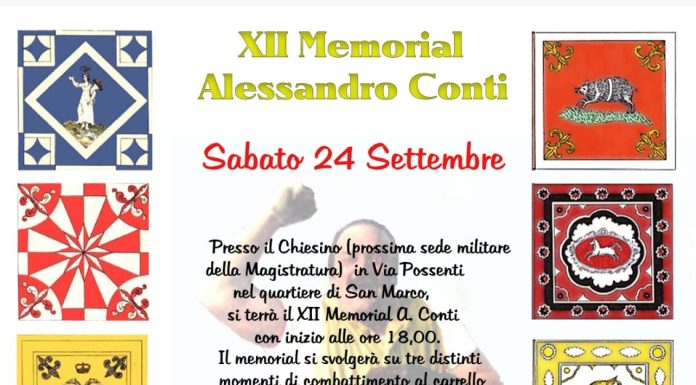 La locandina dell’evento del 24 Settembre