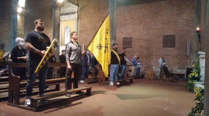 Celebrazione della Messa per la Celebrazione di San Michele alla Chiesa di San Michele degli Scalzi