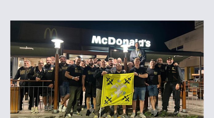 Invasione giallonera al Mc Donald di Madonna dell’Acqua