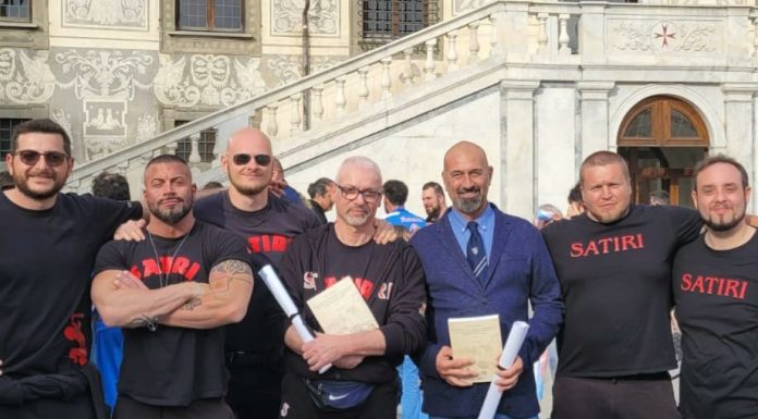 Vestizione Magistrato e Capitano dei Satiri