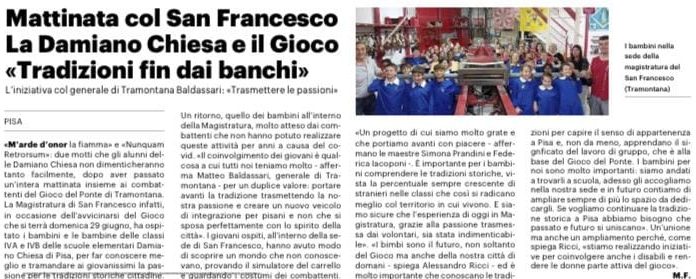 Mattinata col San Francesco