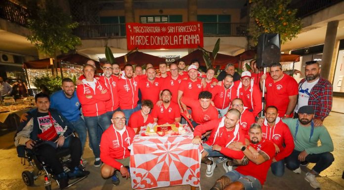 La Magistraura del San Francesco ringrazia chi ha partecipato alla Cena di Quartiere