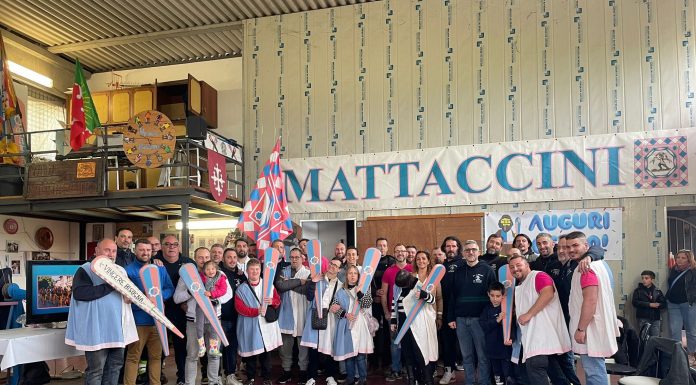 Benedizione della bandiera della Magistratura dei Mattaccini