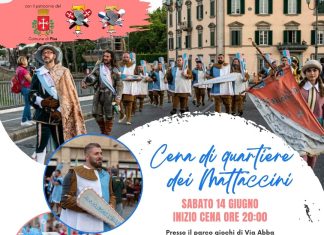 Cena di quartiere della Magistraura dei Mattaccini